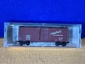 J11-46 TRAIN CAR - BOX CAR - N SCALE - KADEE MICRO-TRAINS - GULF, MOBILE & OHIO - Picture 1 of 10