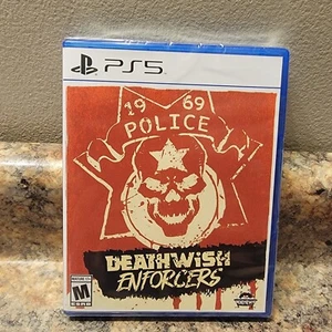 Deathwish Enforcers Sony PlayStation 5 PS5  Limited Run New Factory Sealed! - Picture 1 of 2