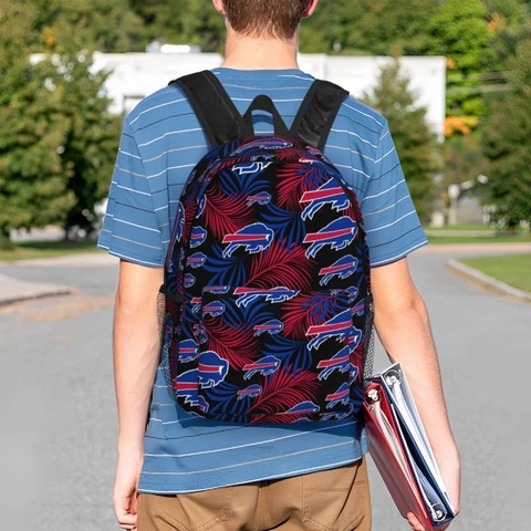 Buffalo Bills Fans Lightweight Backpack Student Backpack Print School Bag Cover