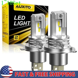 AUXITO H4 9003 LED Bulbs Headlight Hi Low Beam Conversion White Canbus 1-10Set - Picture 1 of 12