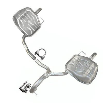 Silenciador de aço inoxidável para passageiros e motoristas serve: 2008-2015 Volvo XC70 3.2L - Imagem 1 de 4