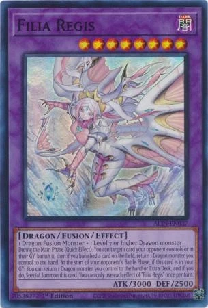 Yugioh! Filia Regis - ALIN-EN037 - Super Rare - 1st Edition Near Mint, English - Image 1 of 1