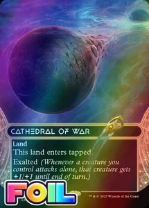 x1 Cathedral of War EOS Edge of Eternities Stellar Sights MTG 6 M/NM 1x - Picture 1 of 3
