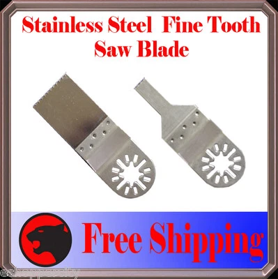 2 hojas de sierra oscilantes multiherramienta para corte de metal de madera hágalo usted mismo Foto 1 de 3