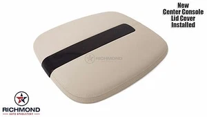 2007 Cadillac Escalade EXT ESV -Center Console Lid Replacement Leather Cover Tan - Picture 1 of 11