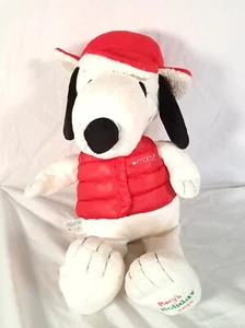 Snoopy Peanuts MACY'S EXKLUSIV 2015 HOLIDAY SNOOPY 13ich Plüsch weich - Bild 1 von 12