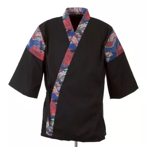 Happi Sushi Chef Coat Serving Short Kimono Sushi Chef Jacket Hotel Uniform Hot - Picture 1 of 5