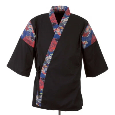 Happi Sushi Chef Coat Serving Short Kimono Sushi Chef Jacket  Hotel Uniform Hot - Image 1 of 3