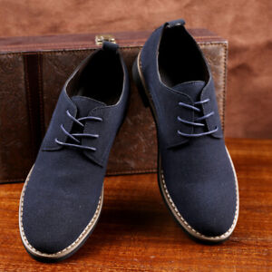 Men Dress Casual Shoes British Style Wedding Business Party Pu Leather Lace Up