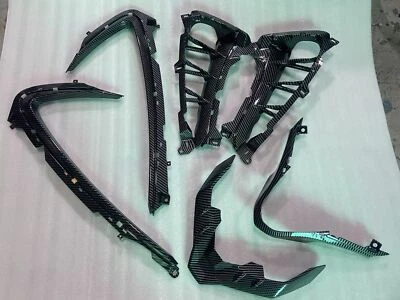 Carbon Fiber Side Vents Fairing Stripes For Suzuki GSX1300R Hayabusa 2021-2024   - Image 1 of 4