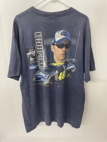 Vintage Jimmie Johnson 7 Time Nascar Champion T-Shirt - Men's XL Cover
