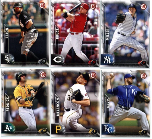 2016 Bowman Baseball - Base Set and Rookie Cards - Pick From Card #'s 1-150 - Image 1 of 1