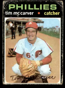 1971 Topps #465 Tim McCarver ottime condizioni - Foto 1 di 2