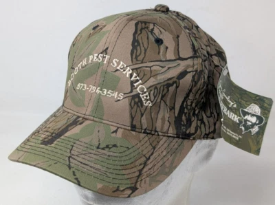 Gorra de béisbol vintage Jim Crumley’s Trebark camuflaje Snapback nueva años 90 90 Foto 1 de 4