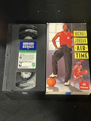 MICHAEL JORDAN AIR TIME Vhs 1993 NBA Ent. CBS Fox Good Condition - Image 1 of 2