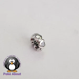 Pandora 791252CZ Espacio Claro En Mi Corazón Espaciador Cuentas Dije Plata de Ley 925 - Imagen 1 de 6