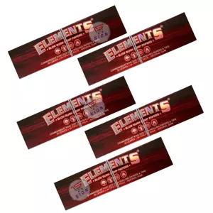 5 x PAPEL DE RODAR DELGADO TAMAÑO KING CONNOISSEURS QUEMADO LENTO (33 HOJAS) + CONSEJOS - Imagen 1 de 2