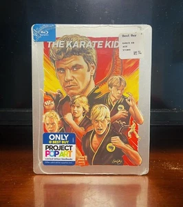 THE KARATE KID Blu-Ray Steelbook Best Buy Exclusive Project Pop Art SEALED. New. - Picture 1 of 2