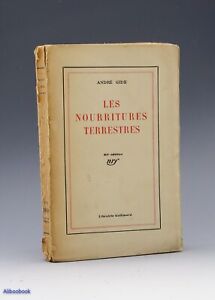André GIDE - Les Nourritures Terrestres - NRF Gallimard - 1937