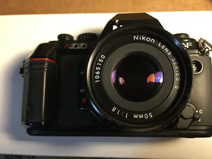 Nikon N2020 af camera and Nikon 50mm f1/8 series e parts repair - Picture 1 of 8