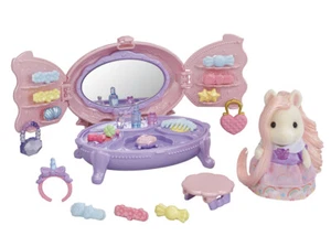 Sylvanian Families Fashionable pony vanity dresser set - Picture 1 of 3