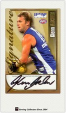 2006 Herald Sun AFL Trading Card Authentic Signature Card S4 Glenn Archer-RARE