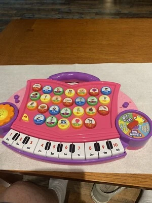 EUC THE LEARNING JOURNEY Keyboard ABC Alphabet Numbers Melody Maker TOY Tested - Image 1 of 2