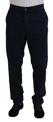 Pantalones de vestir de algodón azul DOLCE & GABBANA para hombres IT52/W38/L 500usd Foto 1 de 4