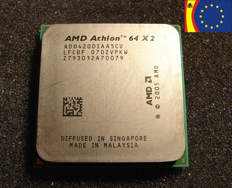 AMD Athlon 64 X2 4200+ Socket AM2 65W ADO4200IAA5CU MICROPROCESADOR - Imagen 1 de 2