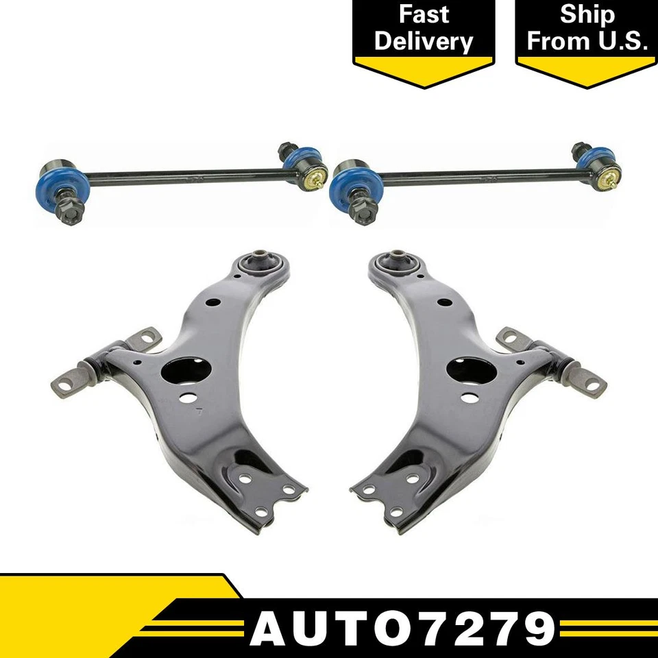 Mevotech Front Lower Control Arm For 2004 2005 2006 2007 2008 Toyota Sienna Foto 1 de 4