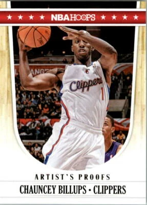 2011-12 Panini NBA Hoops #161 Chauncey Billups Clippers NM Artist's Proofs - Image 1 of 2