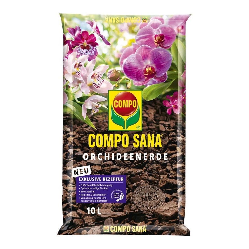 COMPO SANA Orchideenerde 5 ltr Orchideensubstrat