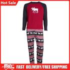 Family Kid Boy Girl Xmas Reindeer Sleepwear Nightwear Pajamas Clothes Set-119480