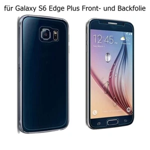 Displayschutzfolie für Samsung Galaxy S6 EDGE PLUS Displayfolie Schutz Folie VH - Bild 1 von 4