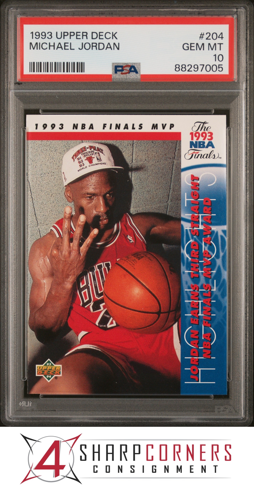 michael jordan upper deck 1993 nba finals