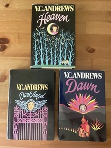 Heaven, Dark Angel, & Dawn by V. C. Andrews Book Club Edition Hardcover - Bild 1 von 24