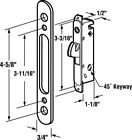 Prime-Line 153554 Steel Indoor/Outdoor Mortise Lock and Keeper 4-5/8 Lx3/4 W in.