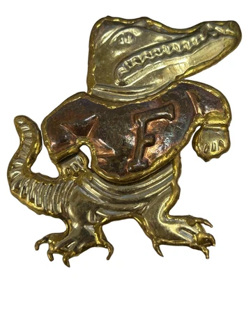 University Of Florida Brooch/Necklace UF Gators Metal Cooper Vintage Unique Pin Cover