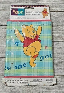 Winnie the Pooh Wall Border Pre-Pasted 5 Yd. Roll Lot #WFP6820 - Picture 1 of 3
