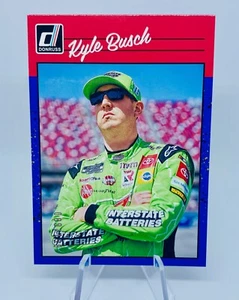 2023 Panini Donruss Racing Kyle Busch /199 Retro Navy Blue Parallel NASCAR - Picture 1 of 2