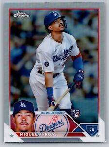 2023 Topps Chrome #161 Miguel Vargas Refractor RC (A)