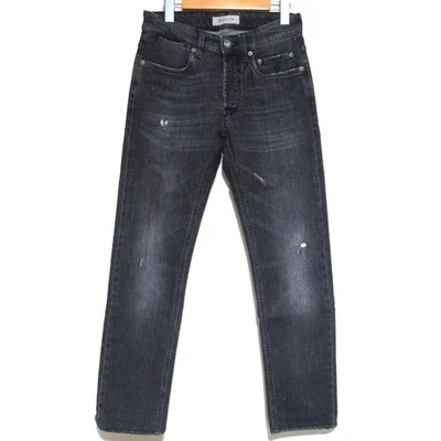 Pantalones de mezclilla elásticos desgastados SIVIGLIA, talla 29, gris carbón para hombre USADOS Foto 1 de 4