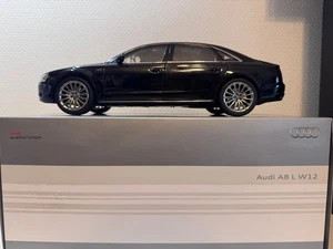 Audi A8 L W12 black 1/18  107427 - Picture 1 of 16