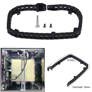 Für Creality K1 MAX 3D Drucker öffnung Bequem 6X10mm Hub Schleppkette Drag Chain - Zdjęcie 1 z 10