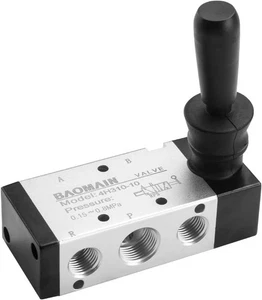 Válvula de control de palanca manual 4H310-10 G3/8" entrada de aire 5 vías 2 posiciones - Imagen 1 de 3