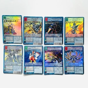 #25 Digimon Digital Monster Card Game Rare Holo Lot 8 Typen Old Trading Card TCG - Bild 1 von 6