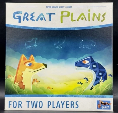 Great Plains Board Game 2 Players Strategy Lookout Games 2021 Complete - Image 1 of 4