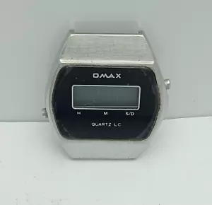 Omax Quartz Digital Vintage Men’s Watch For Parts NQS227ALI1 - Picture 1 of 5