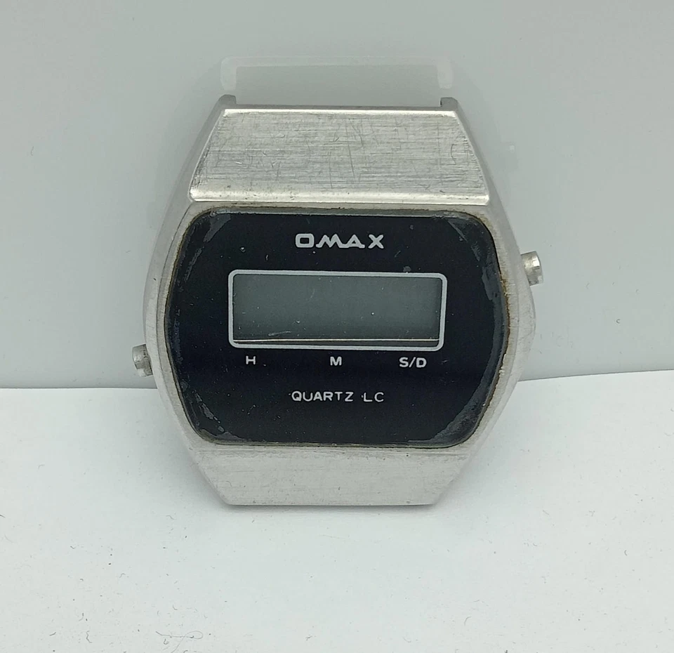 Omax Quartz Digital Vintage Men’s Watch For Parts NQS227ALI1 - Image 1 of 4