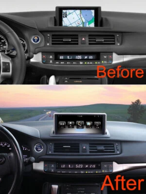 10.25"Car Video Player for Lexus CT200 2011-2019 HDGPS Carplay BT Music WiFi DSP - Image 1 of 4